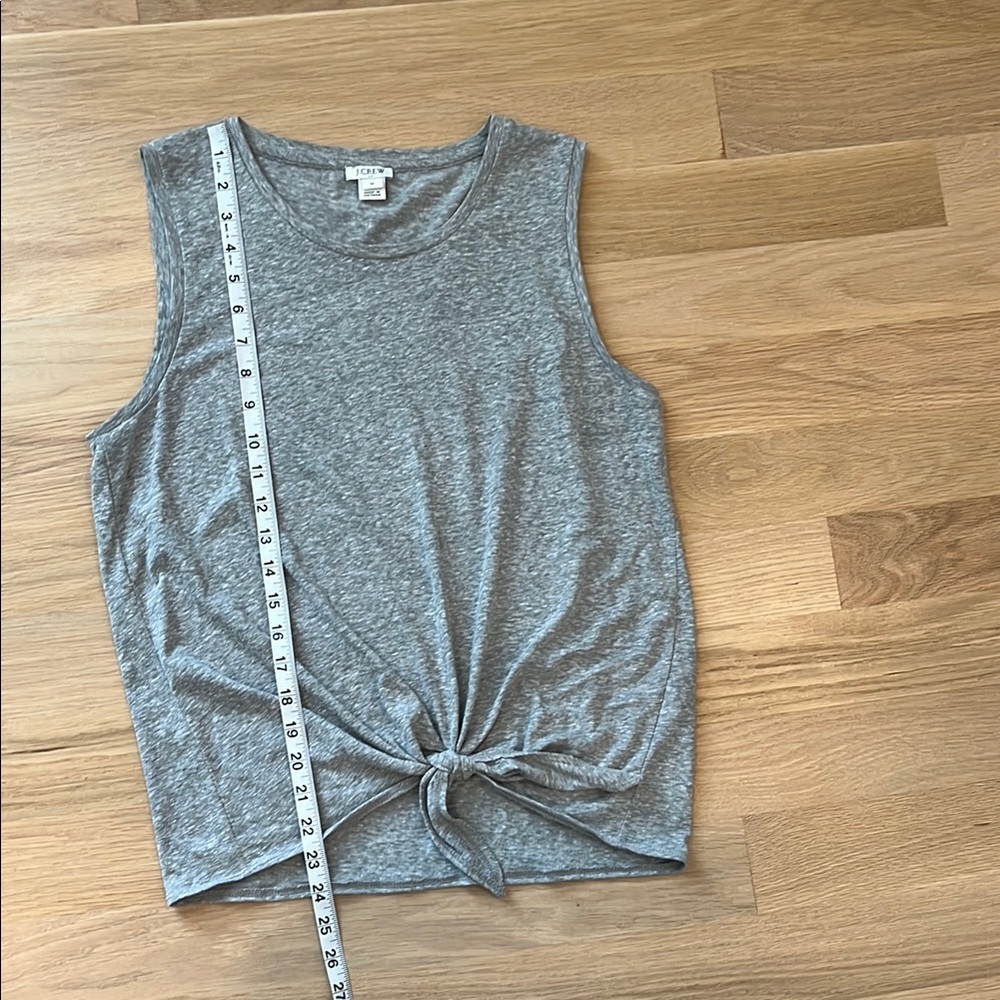 J. Crew Factory Gray Muscle Tee